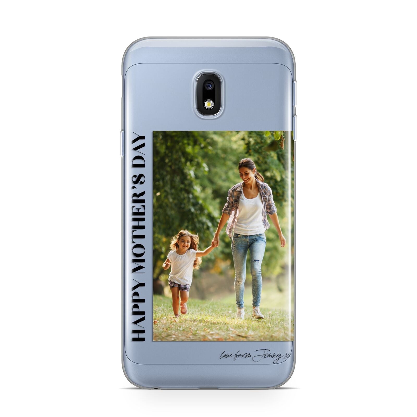 Mothers Day Photo with Text Samsung Galaxy J3 2017 Case