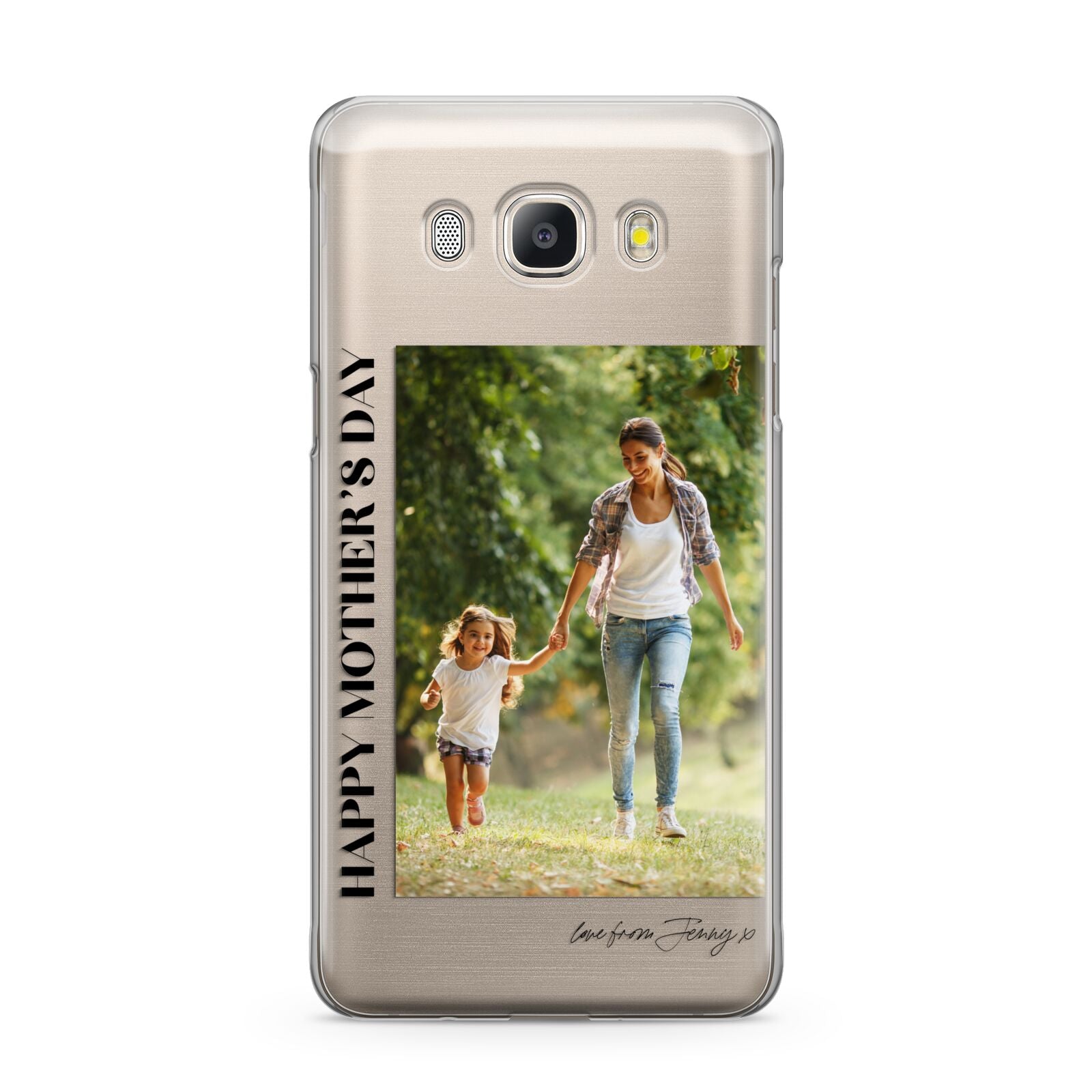 Mothers Day Photo with Text Samsung Galaxy J5 2016 Case