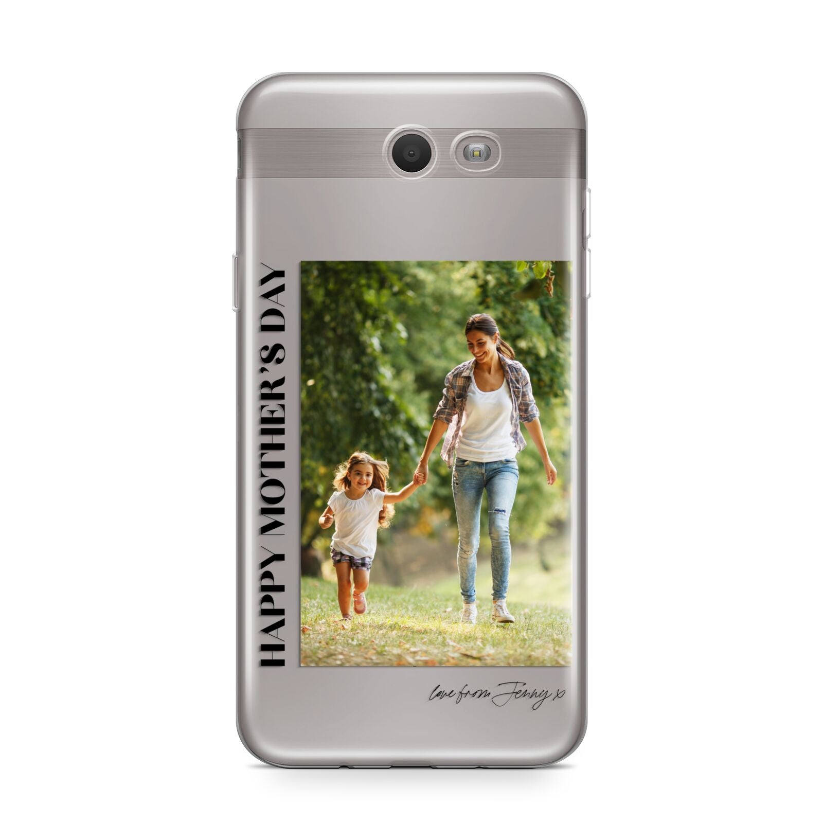 Mothers Day Photo with Text Samsung Galaxy J7 2017 Case