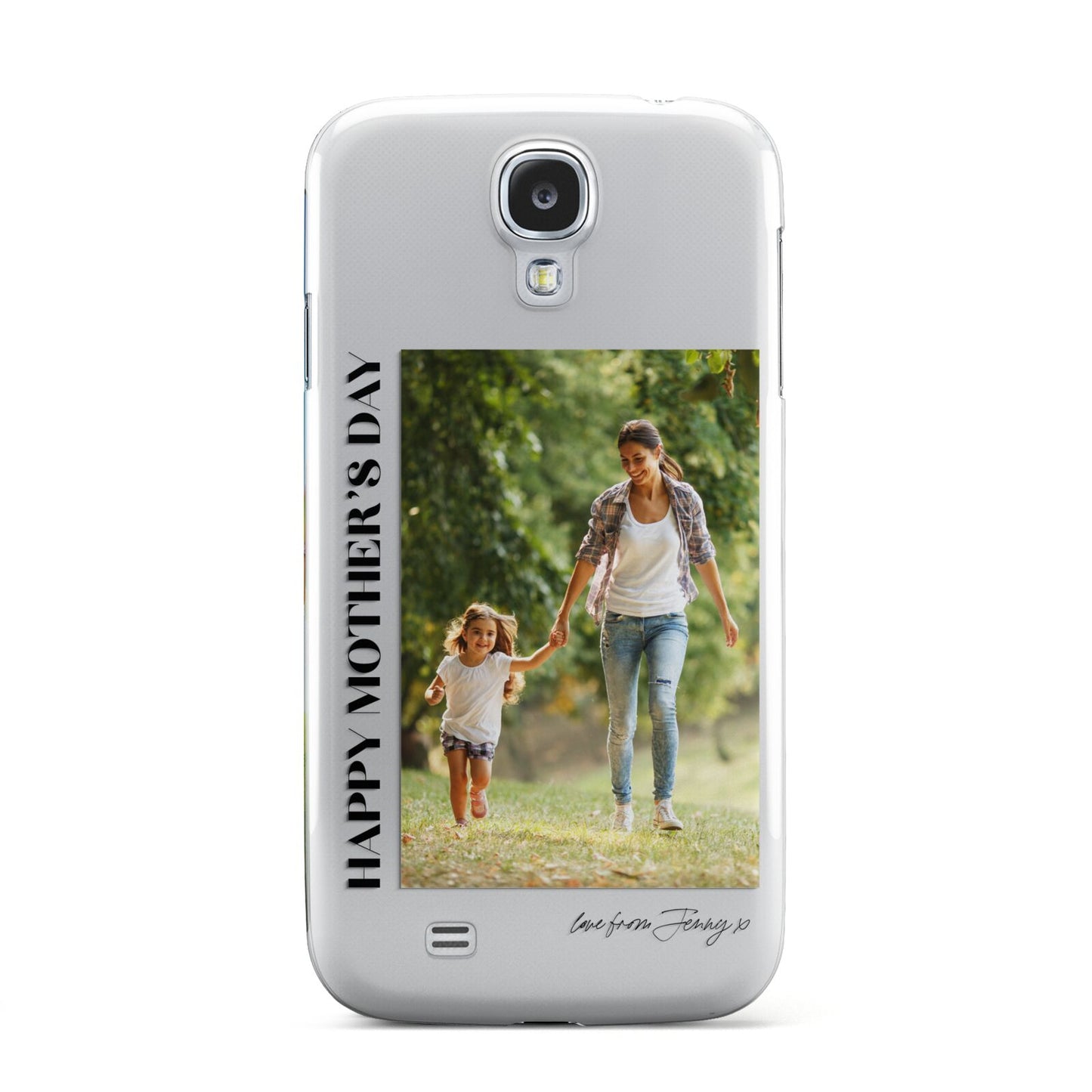 Mothers Day Photo with Text Samsung Galaxy S4 Case