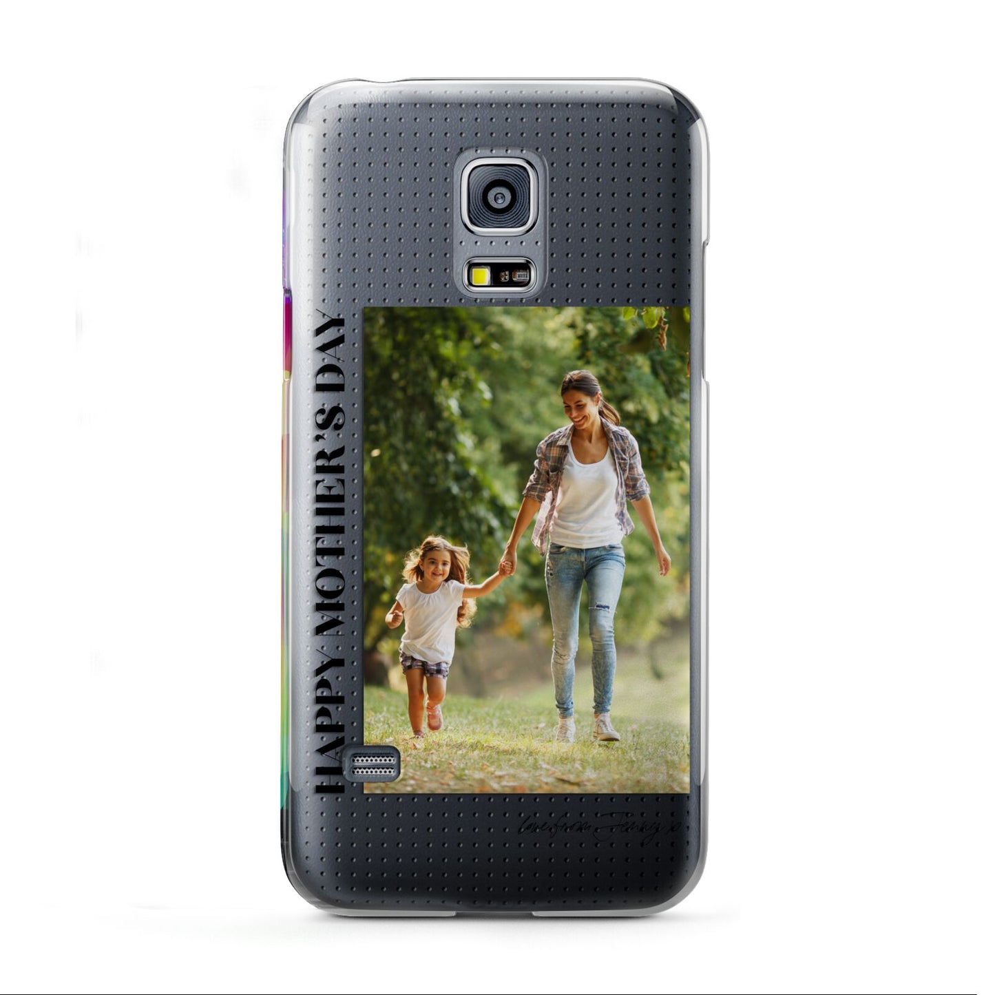 Mothers Day Photo with Text Samsung Galaxy S5 Mini Case