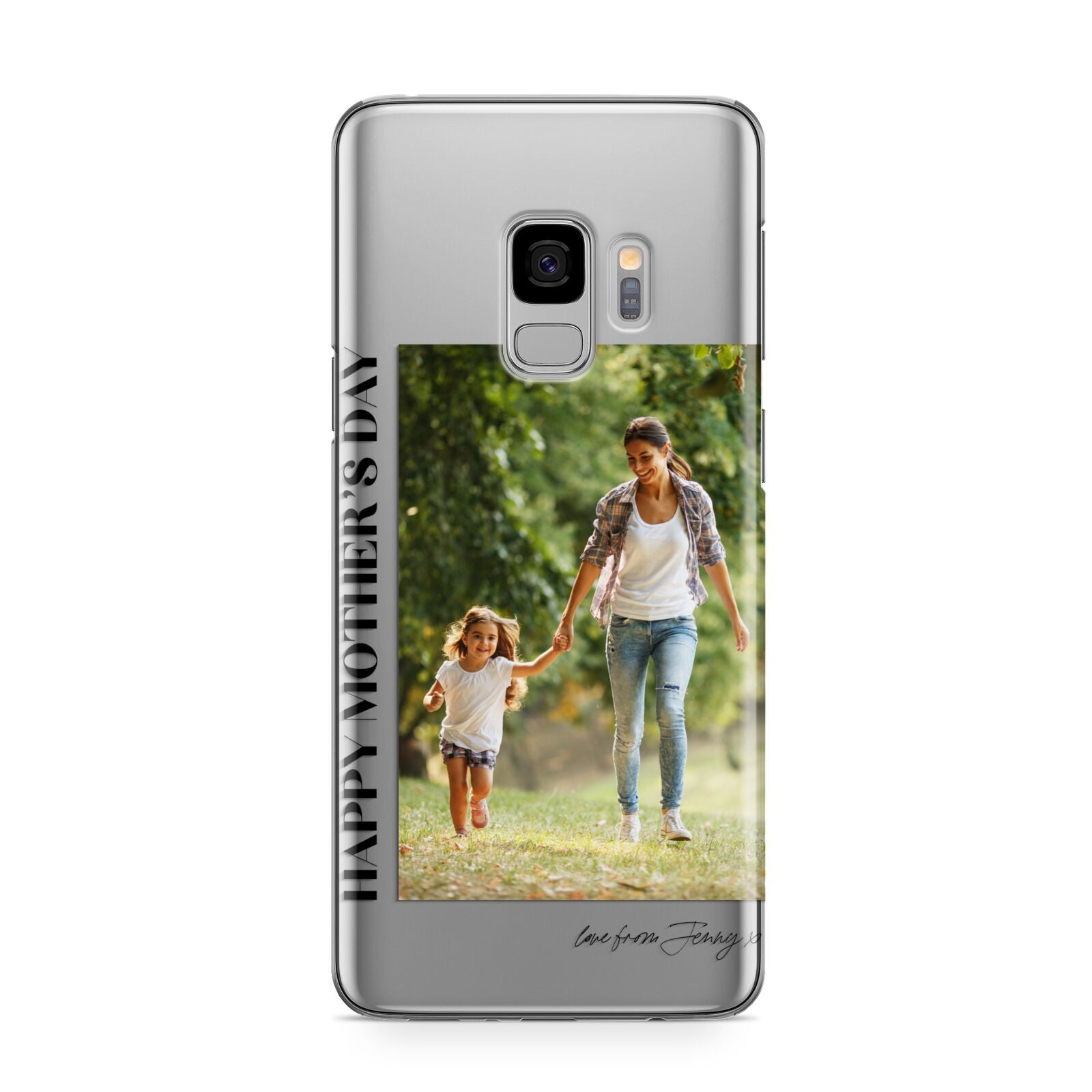 Mothers Day Photo with Text Samsung Galaxy S9 Case