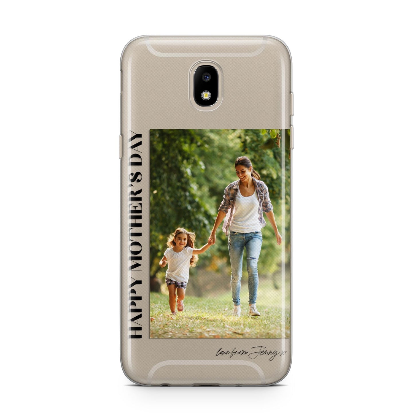 Mothers Day Photo with Text Samsung J5 2017 Case