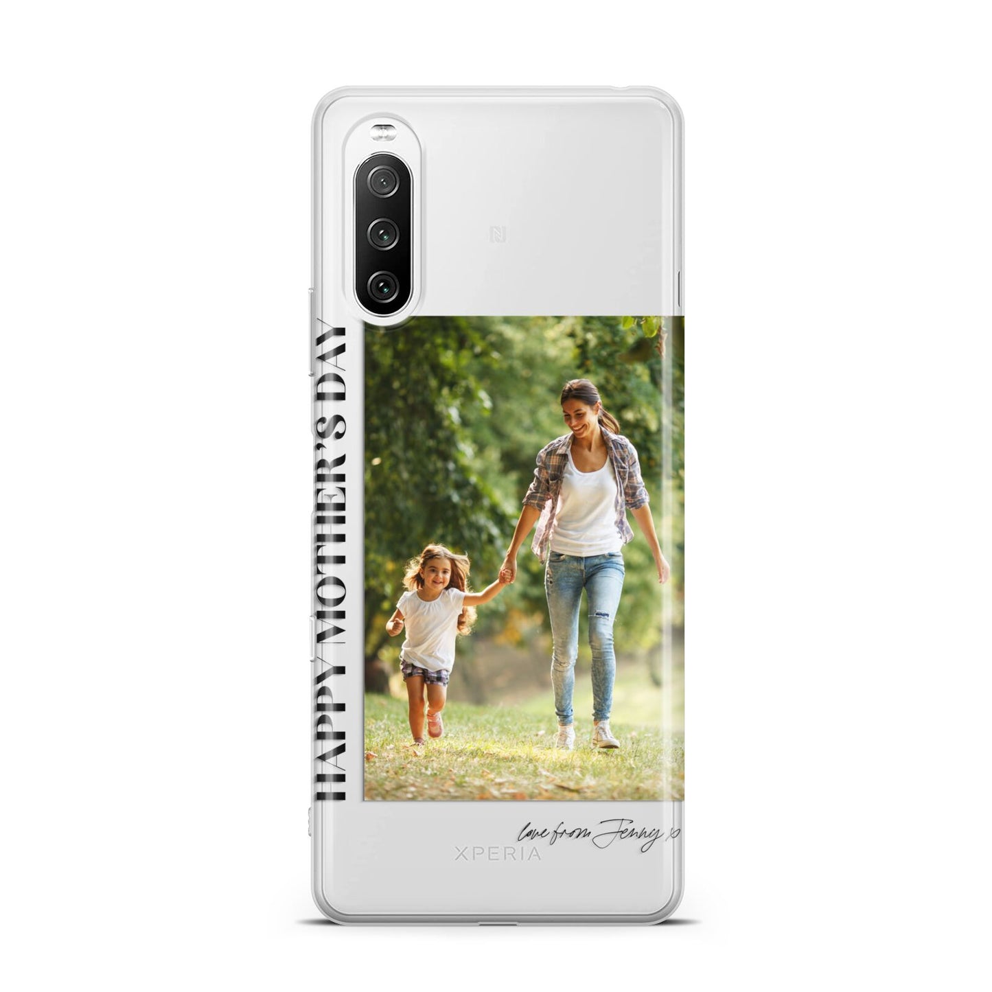 Mothers Day Photo with Text Sony Xperia 10 III Case