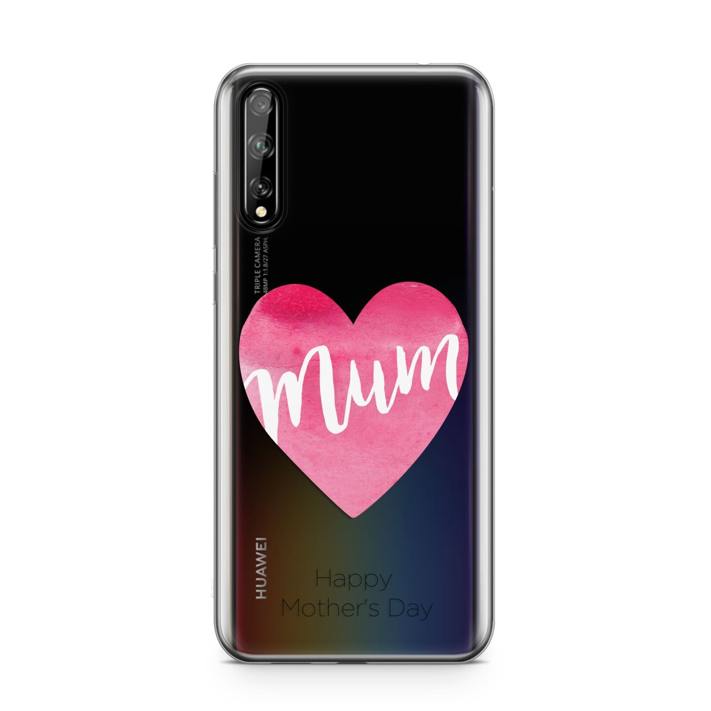 Mothers Day Watercolour Heart Huawei Enjoy 10s Phone Case