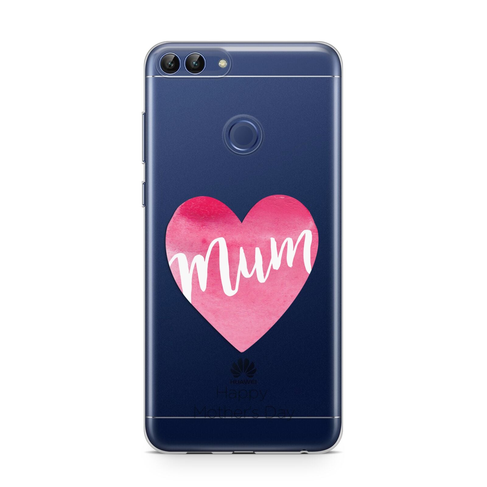 Mothers Day Watercolour Heart Huawei P Smart Case