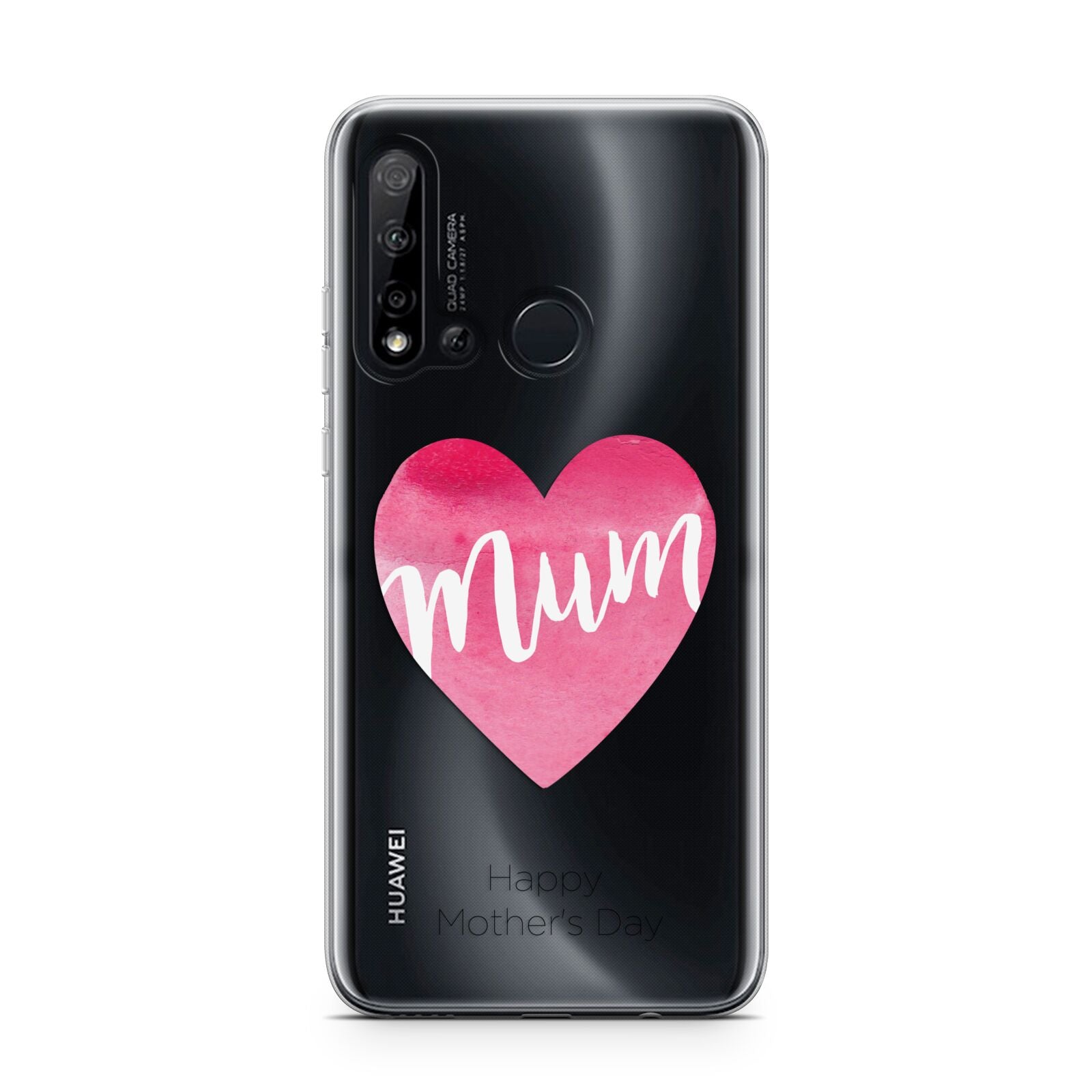 Mothers Day Watercolour Heart Huawei P20 Lite 5G Phone Case