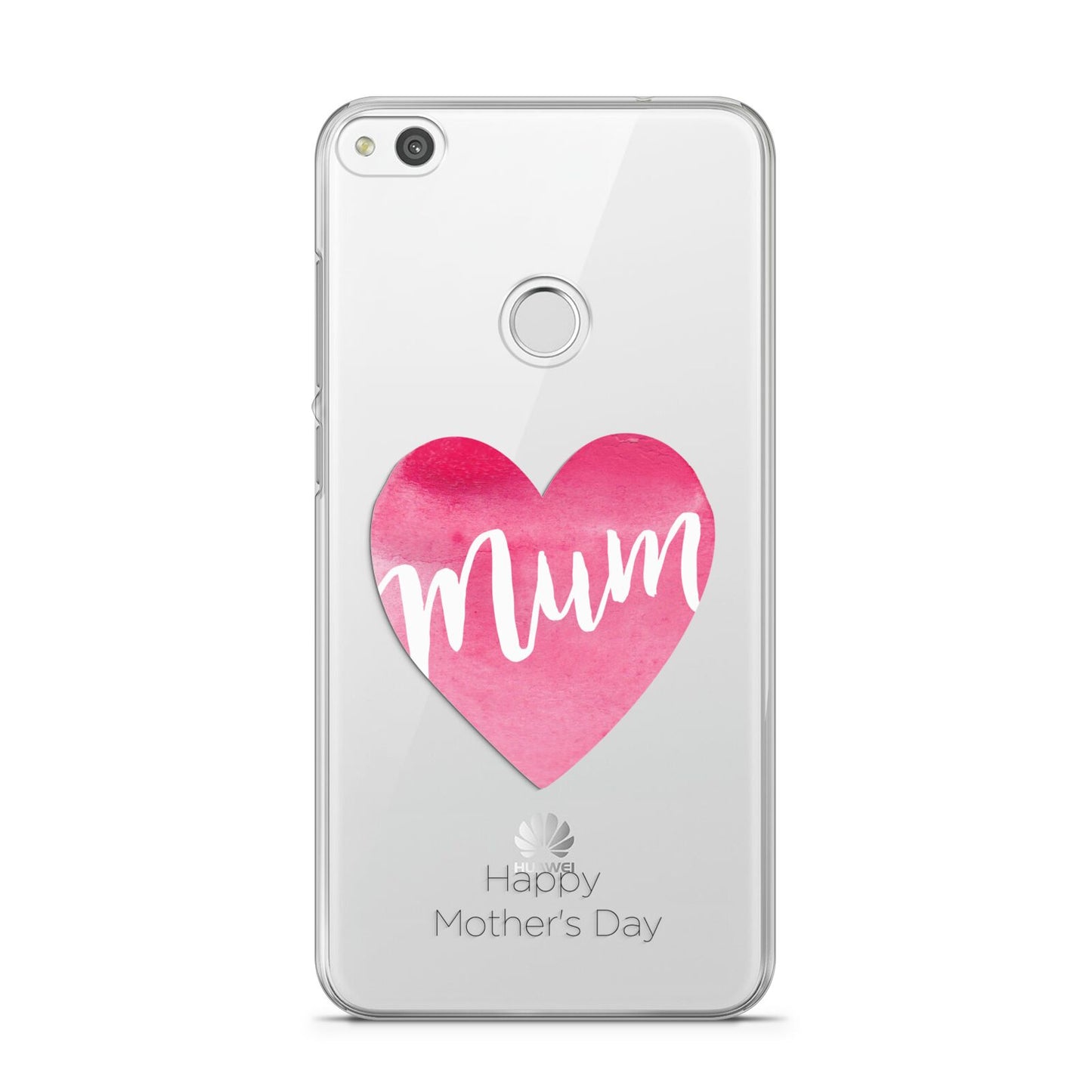 Mothers Day Watercolour Heart Huawei P8 Lite Case