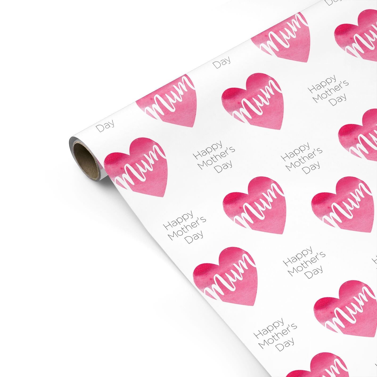 Hearts Mother's Day Wrapping Paper