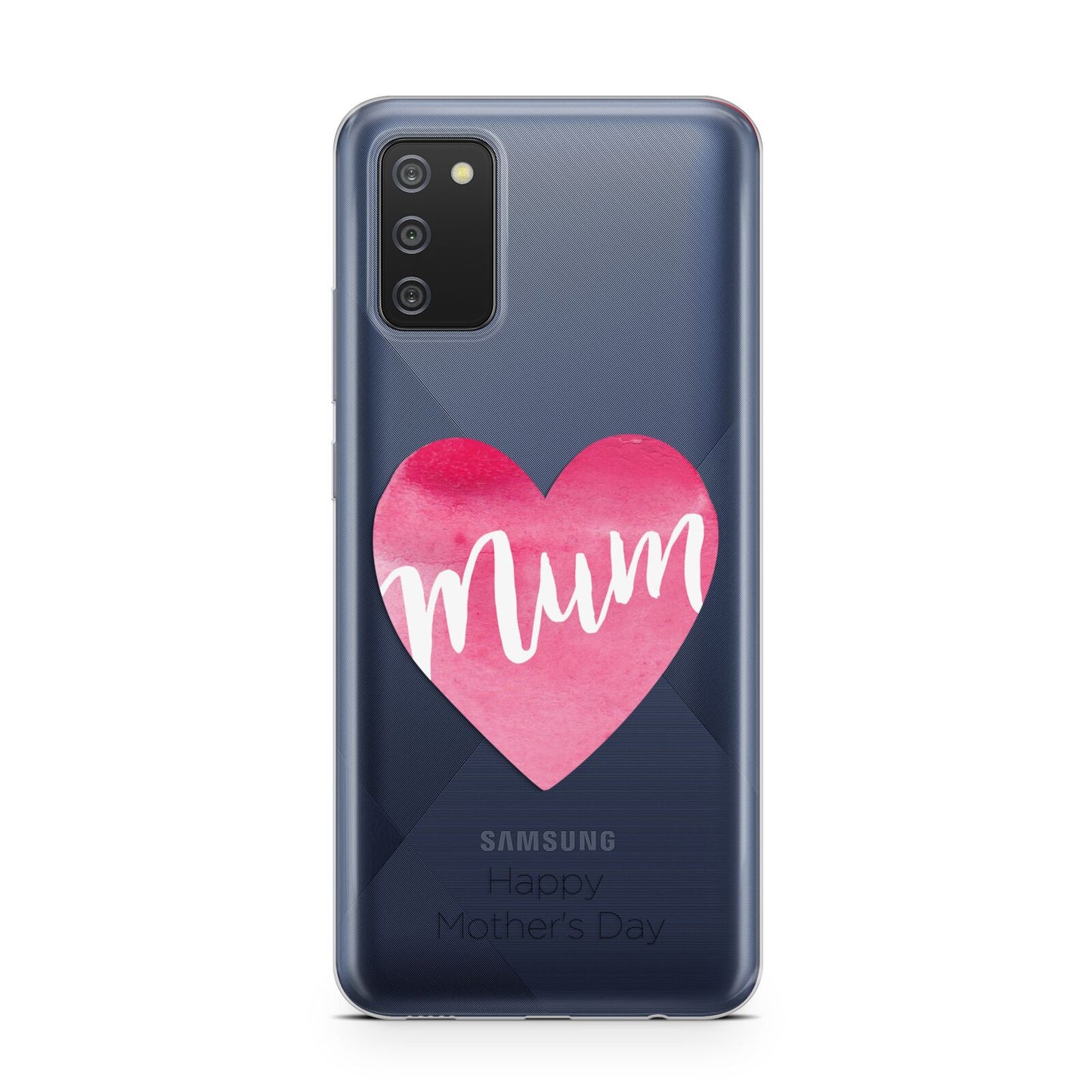 Mothers Day Watercolour Heart Samsung A02s Case