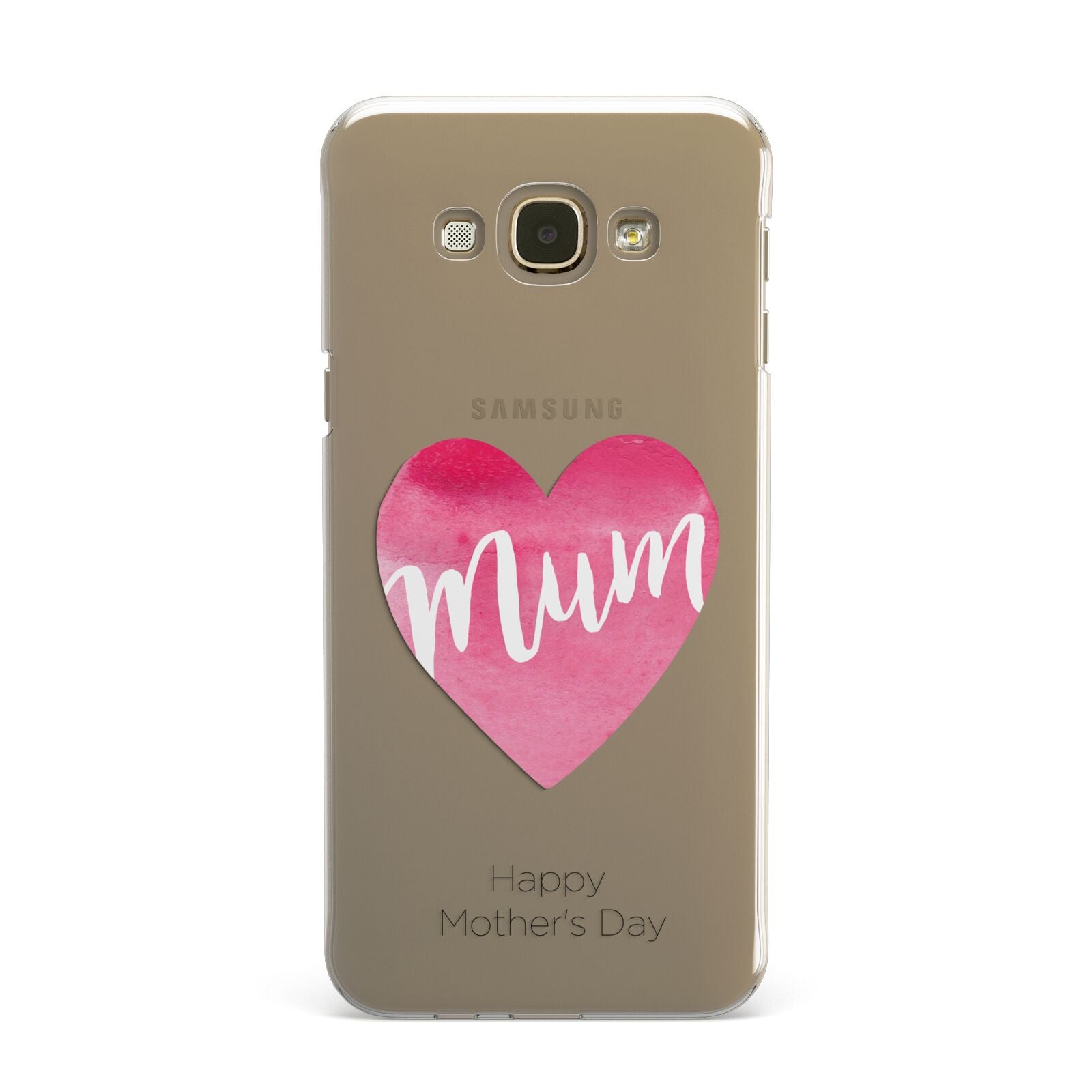 Mothers Day Watercolour Heart Samsung Galaxy A8 Case