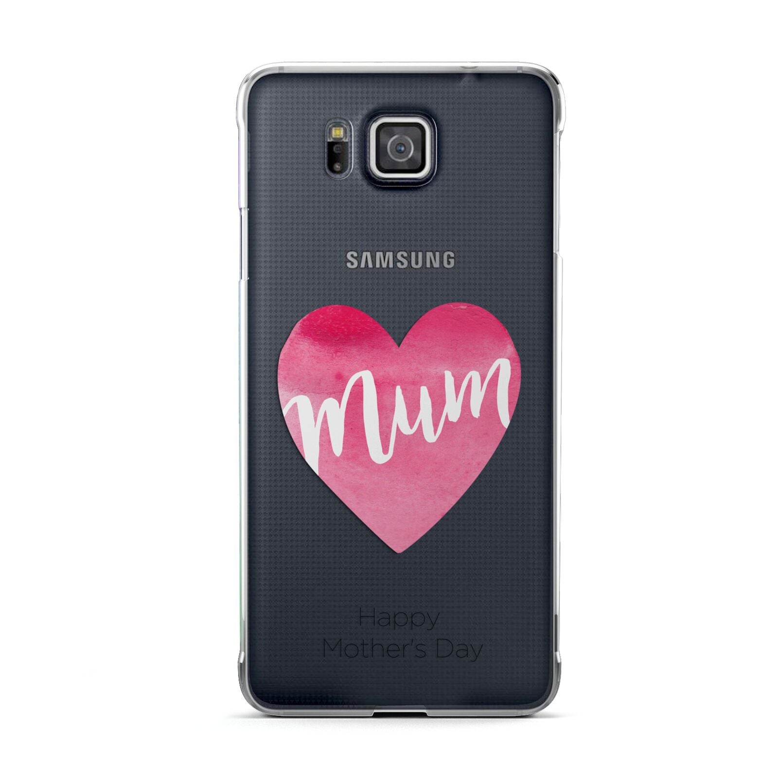 Mothers Day Watercolour Heart Samsung Galaxy Alpha Case