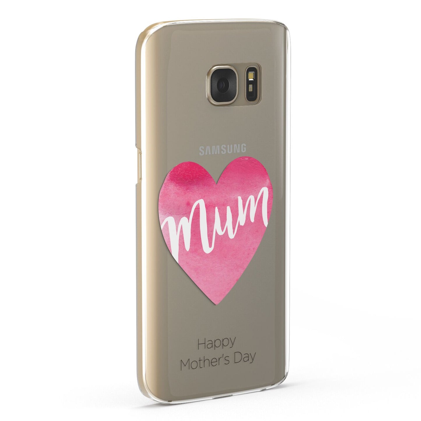 Mothers Day Watercolour Heart Samsung Galaxy Case Fourty Five Degrees