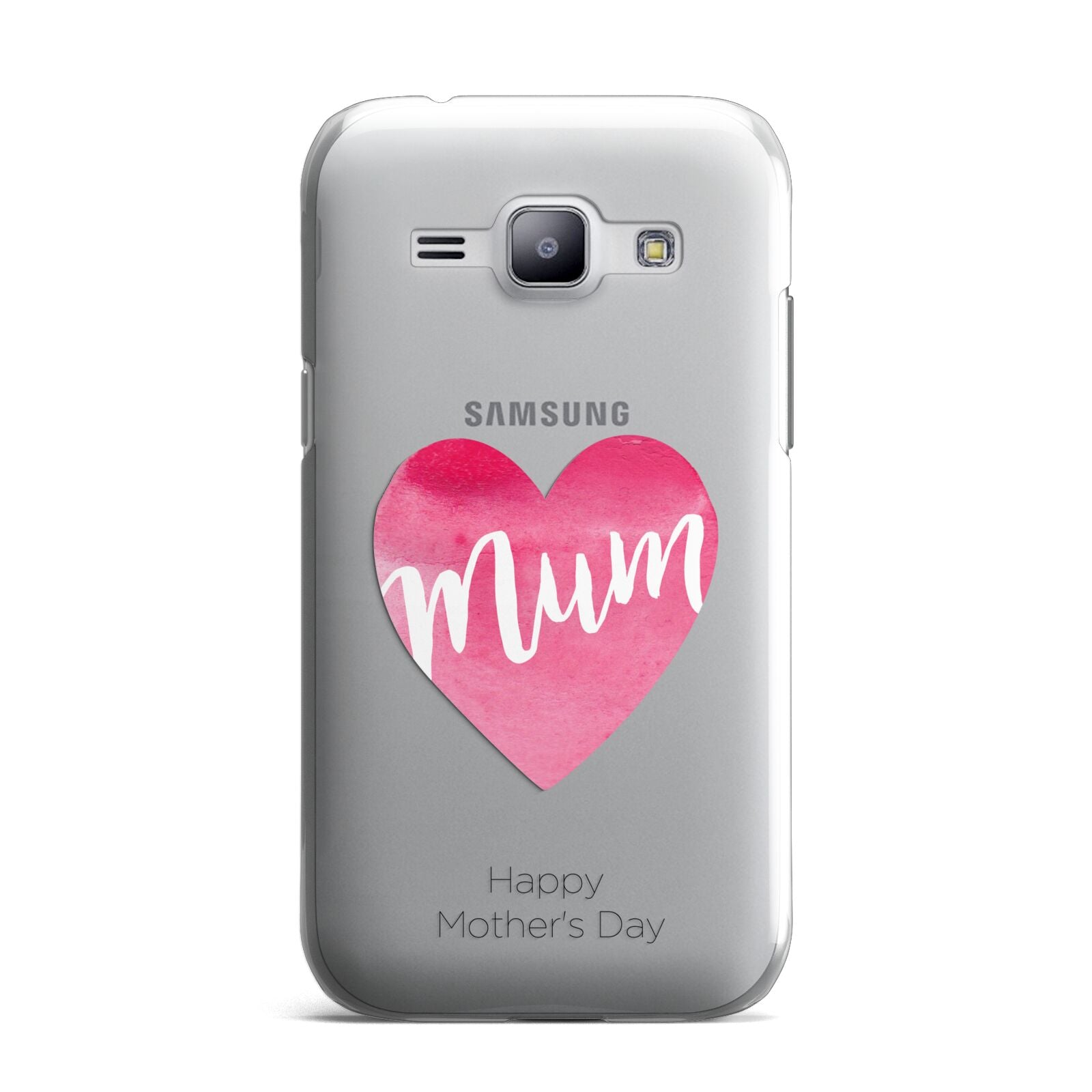 Mothers Day Watercolour Heart Samsung Galaxy J1 2015 Case