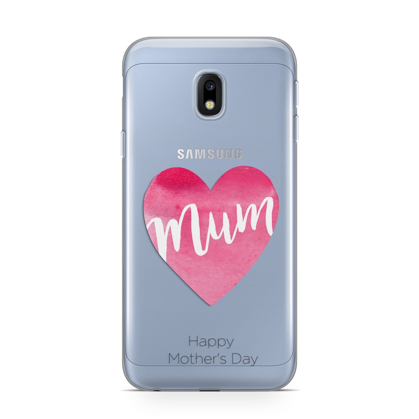 Mothers Day Watercolour Heart Samsung Galaxy J3 2017 Case