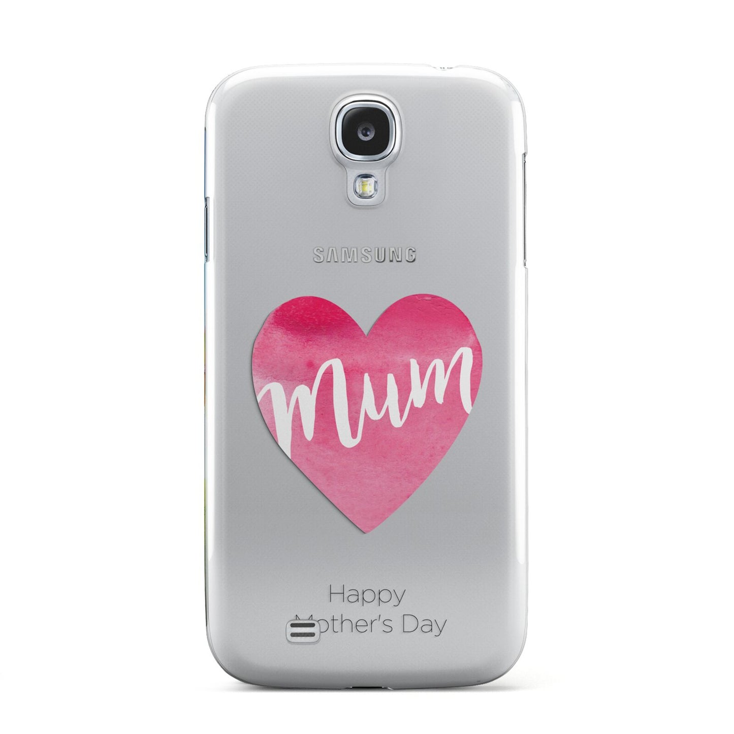 Mothers Day Watercolour Heart Samsung Galaxy S4 Case