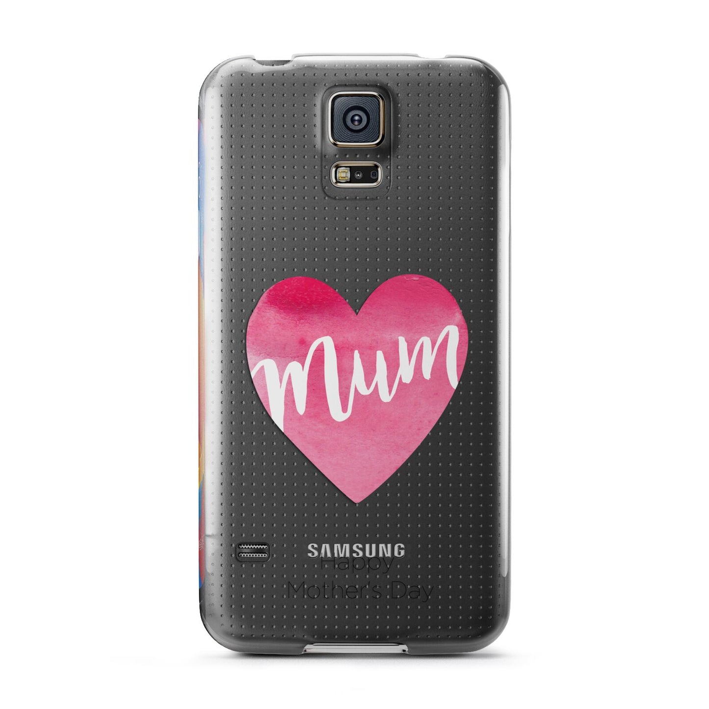 Mothers Day Watercolour Heart Samsung Galaxy S5 Case