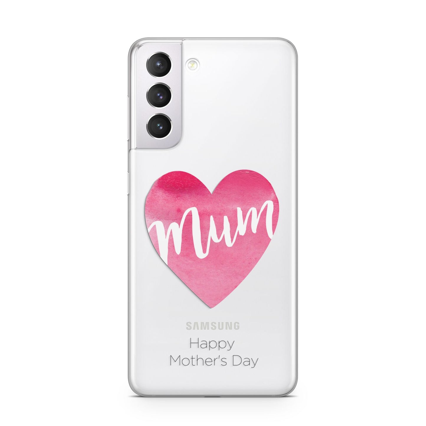 Mothers Day Watercolour Heart Samsung S21 Case