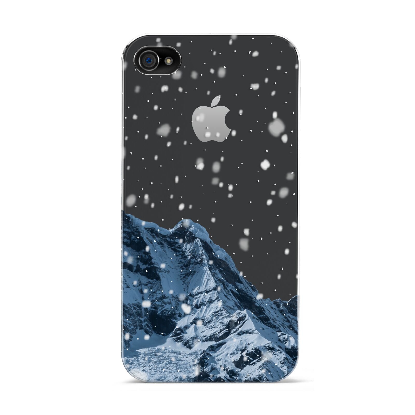 Mountain Snow Scene Apple iPhone 4s Case