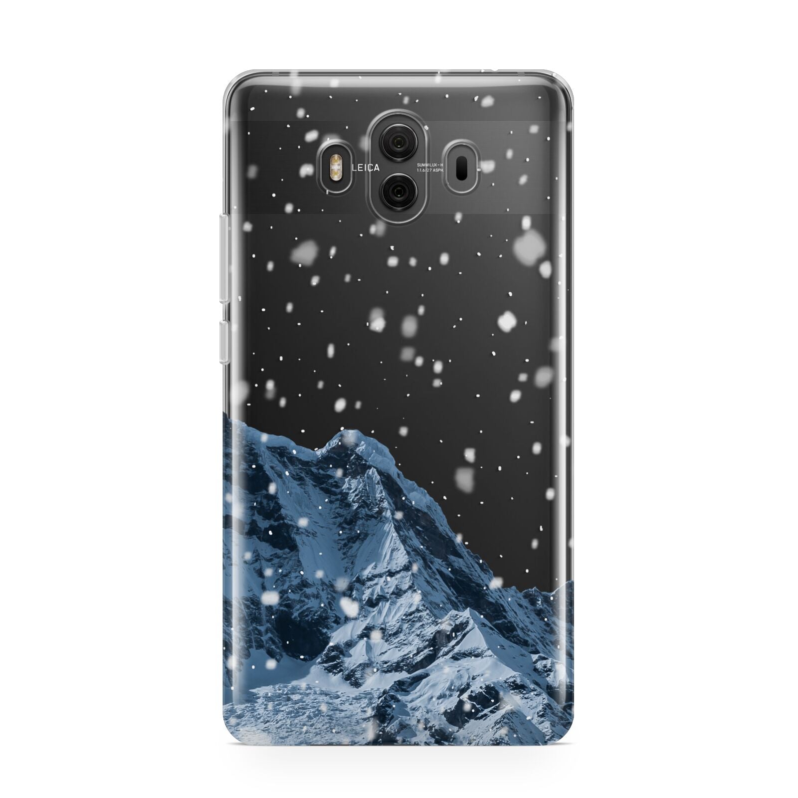 Mountain Snow Scene Huawei Mate 10 Protective Phone Case