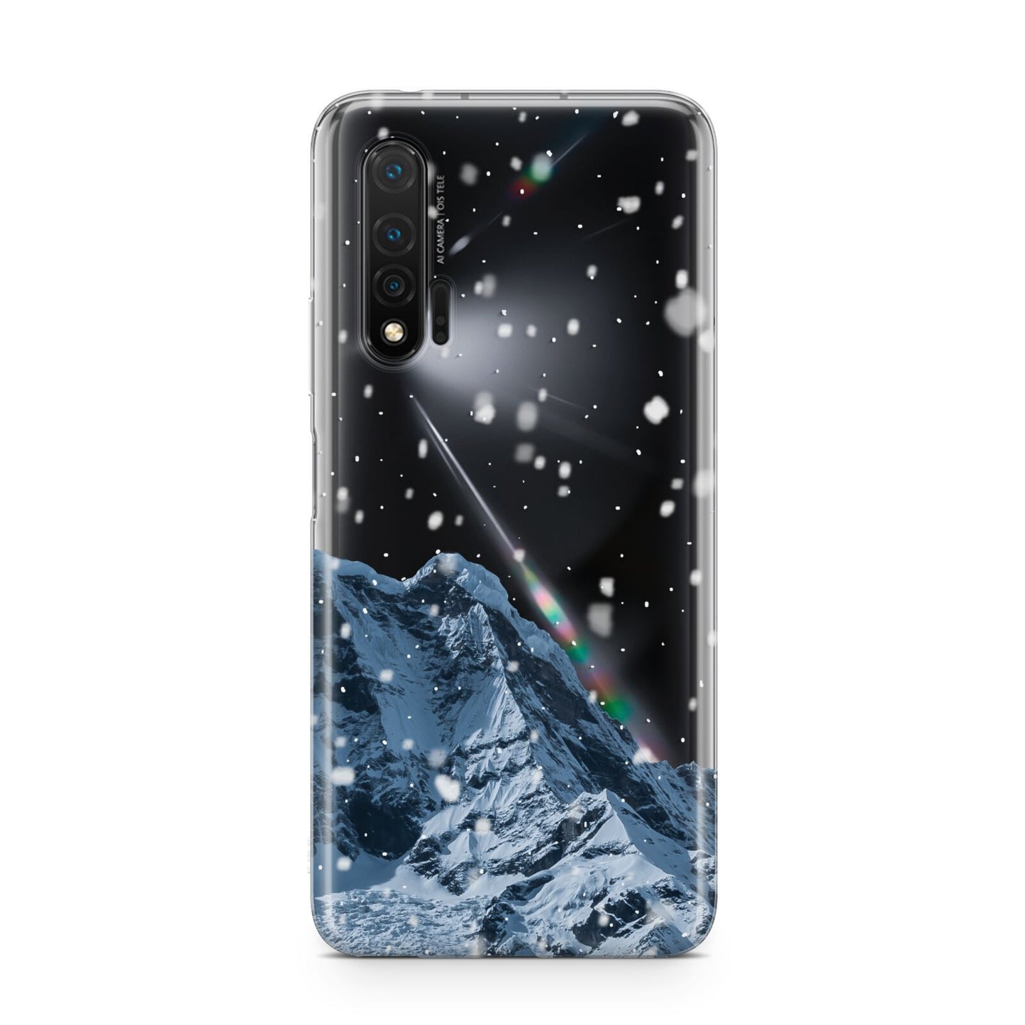 Mountain Snow Scene Huawei Nova 6 Phone Case