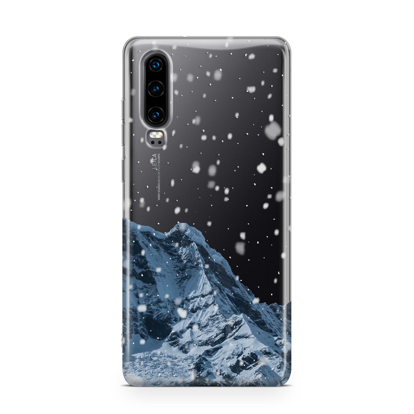 Mountain Snow Scene Huawei P30 Phone Case