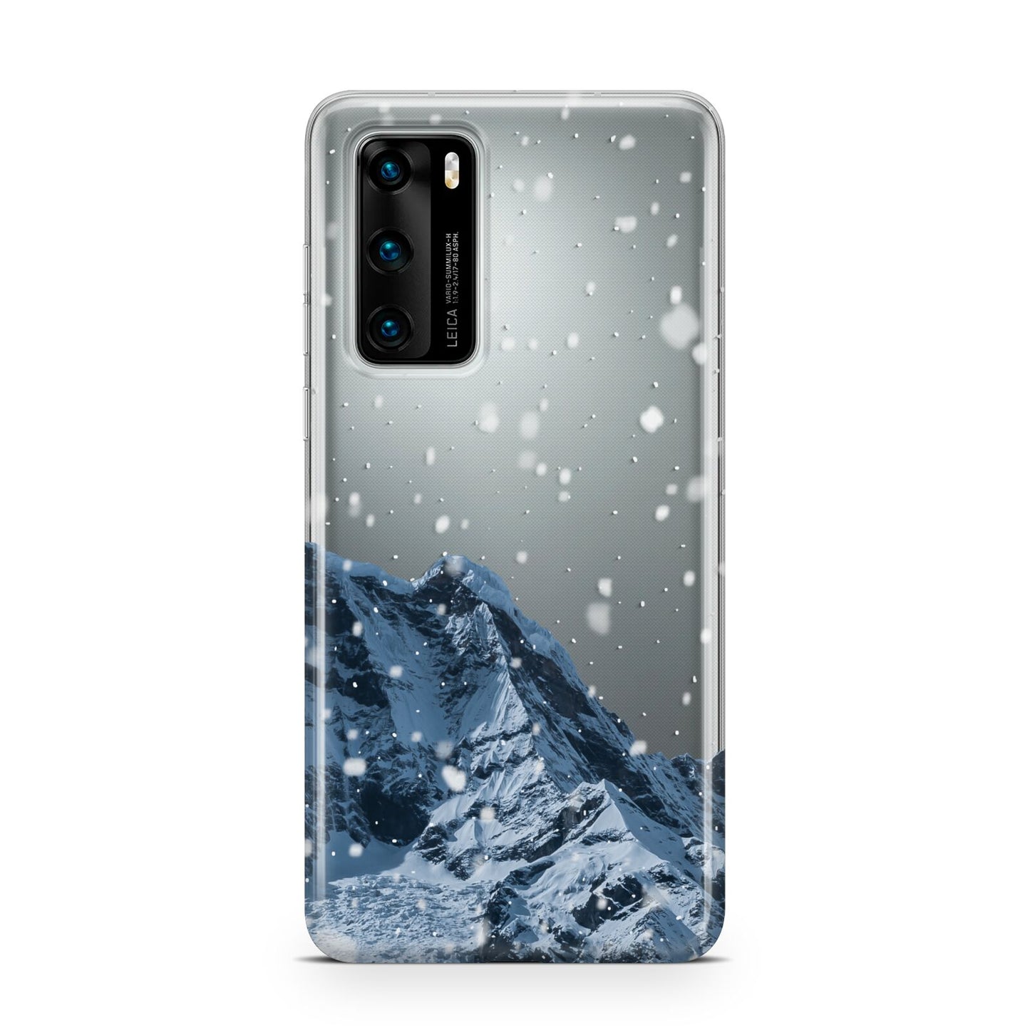 Mountain Snow Scene Huawei P40 Phone Case