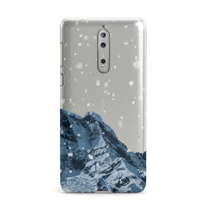 Mountain Snow Scene Nokia Case