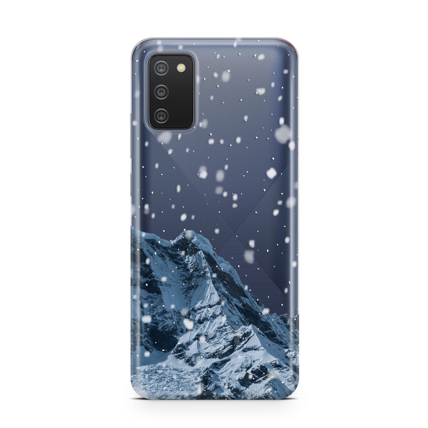 Mountain Snow Scene Samsung A02s Case