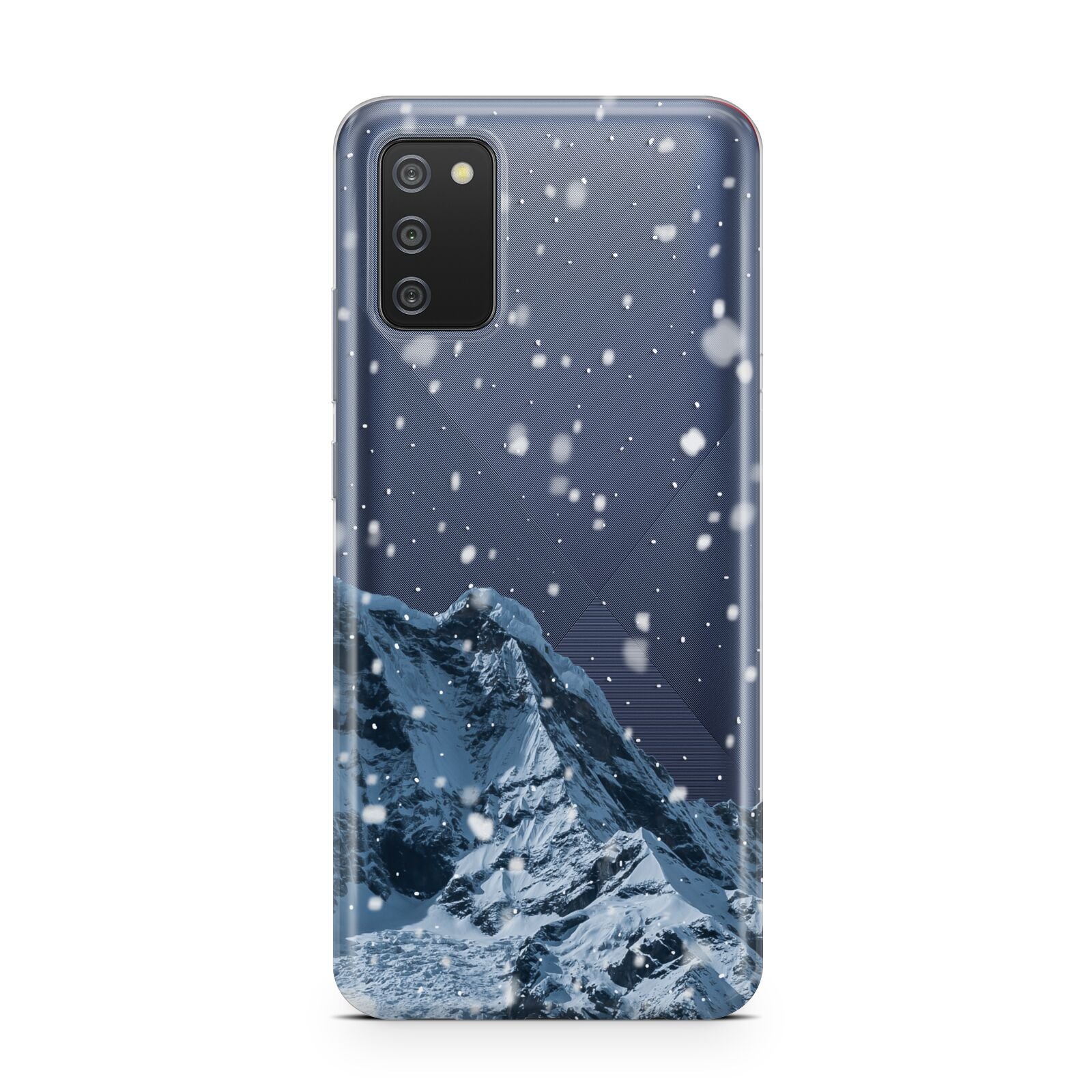 Mountain Snow Scene Samsung A02s Case