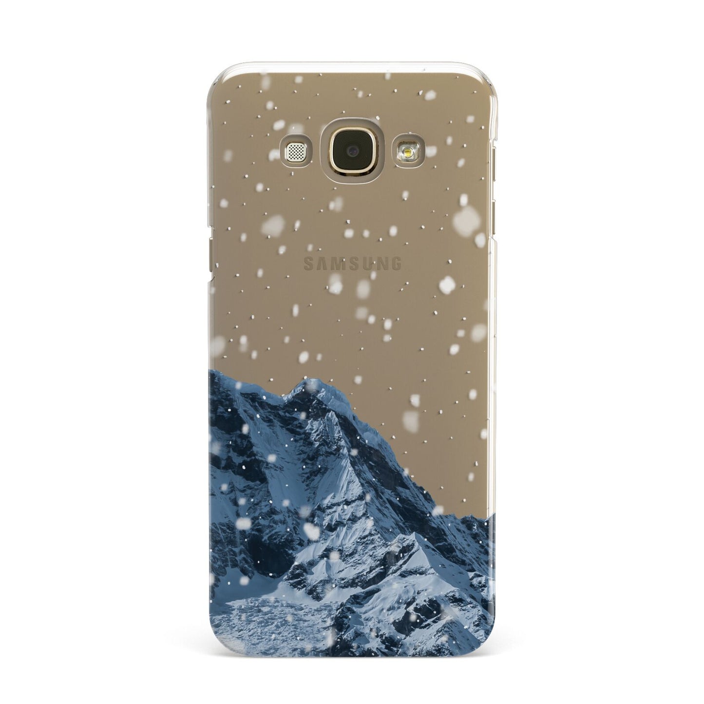 Mountain Snow Scene Samsung Galaxy A8 Case