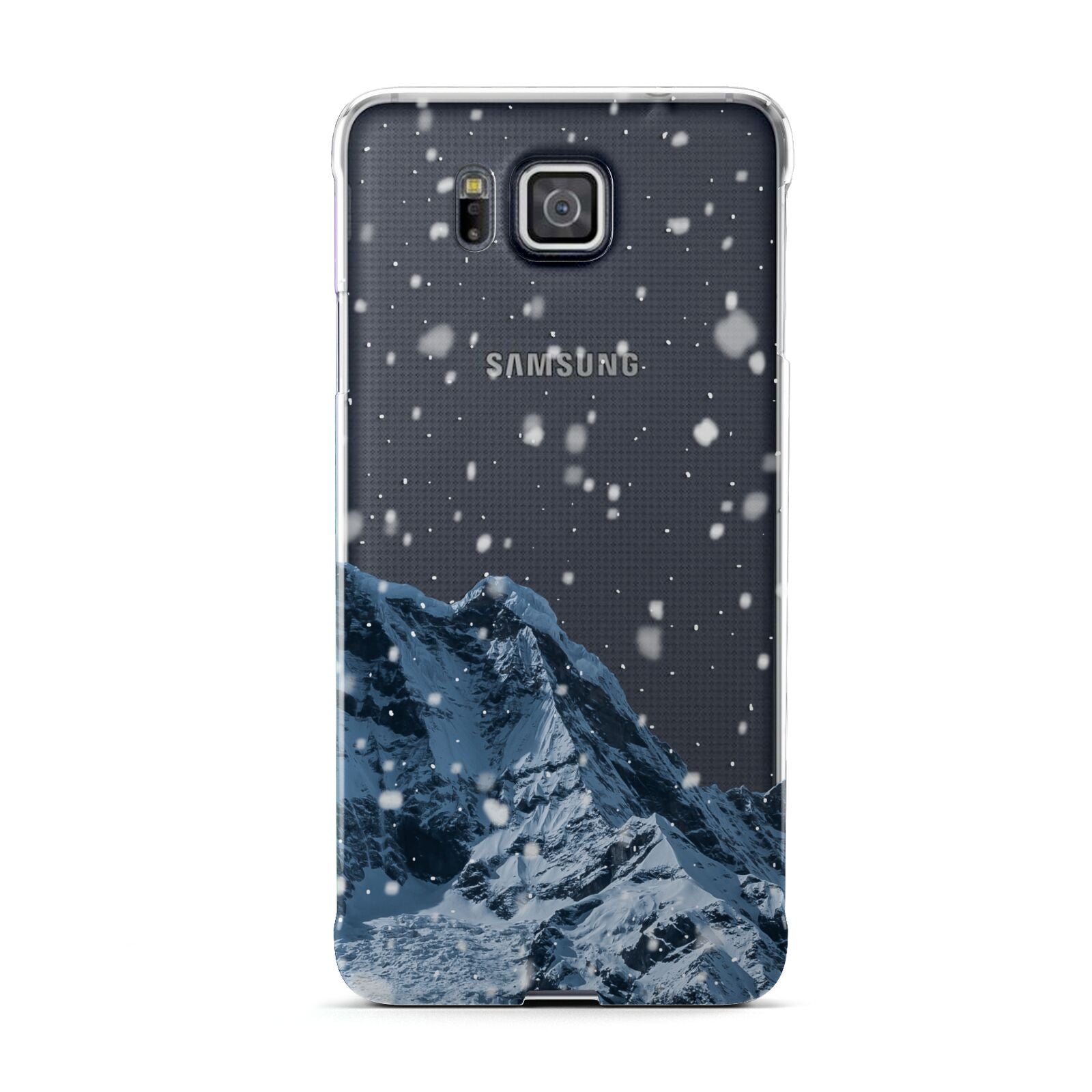 Mountain Snow Scene Samsung Galaxy Alpha Case