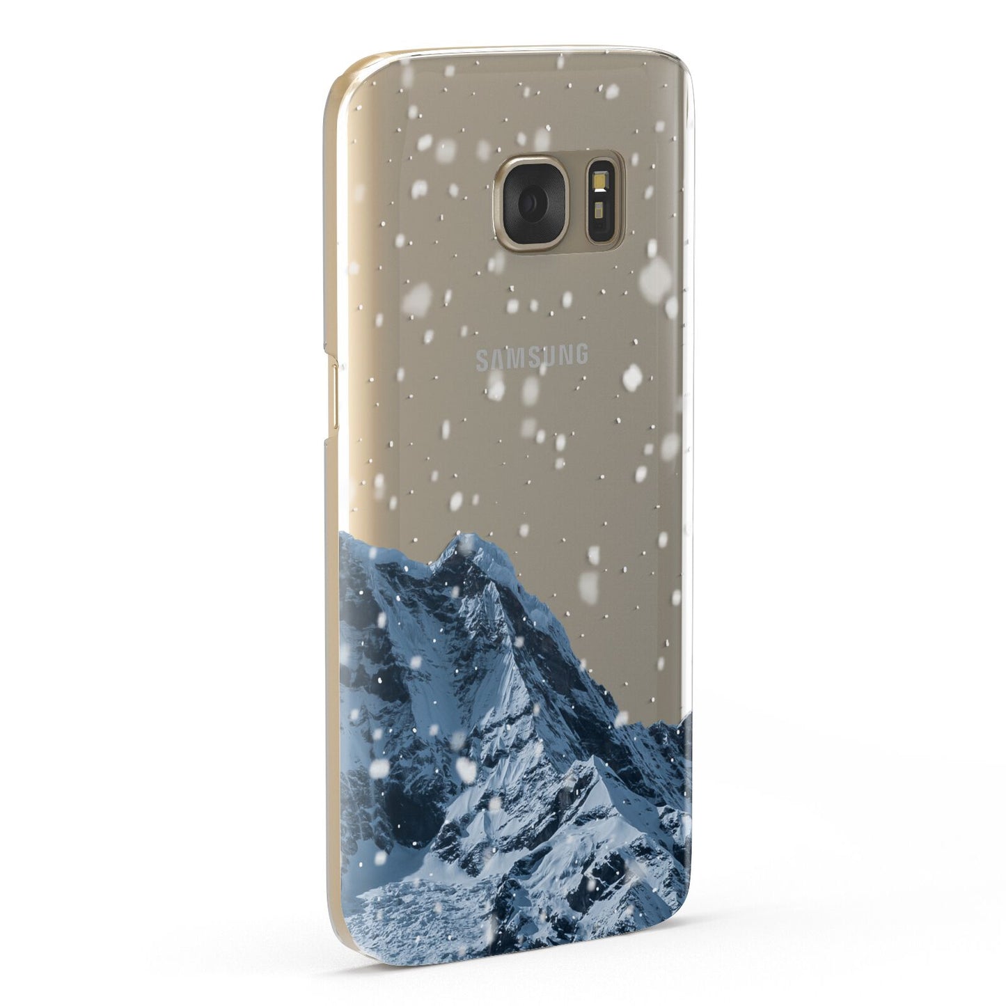 Mountain Snow Scene Samsung Galaxy Case Fourty Five Degrees