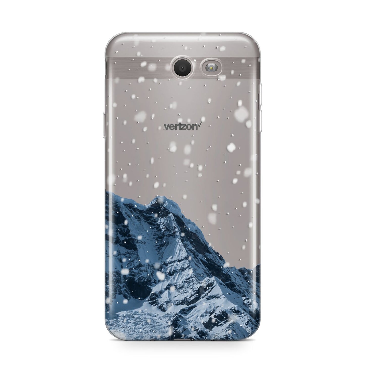 Mountain Snow Scene Samsung Galaxy J7 2017 Case