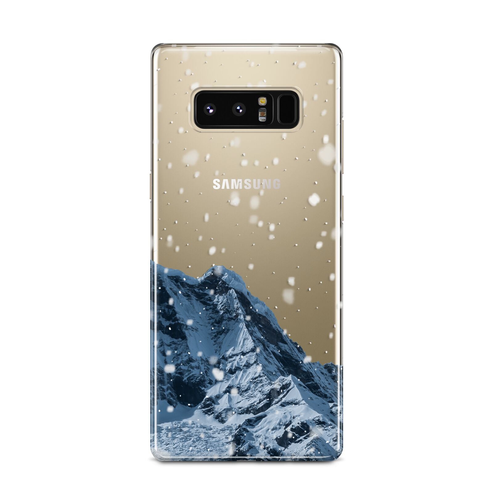 Mountain Snow Scene Samsung Galaxy Note 8 Case