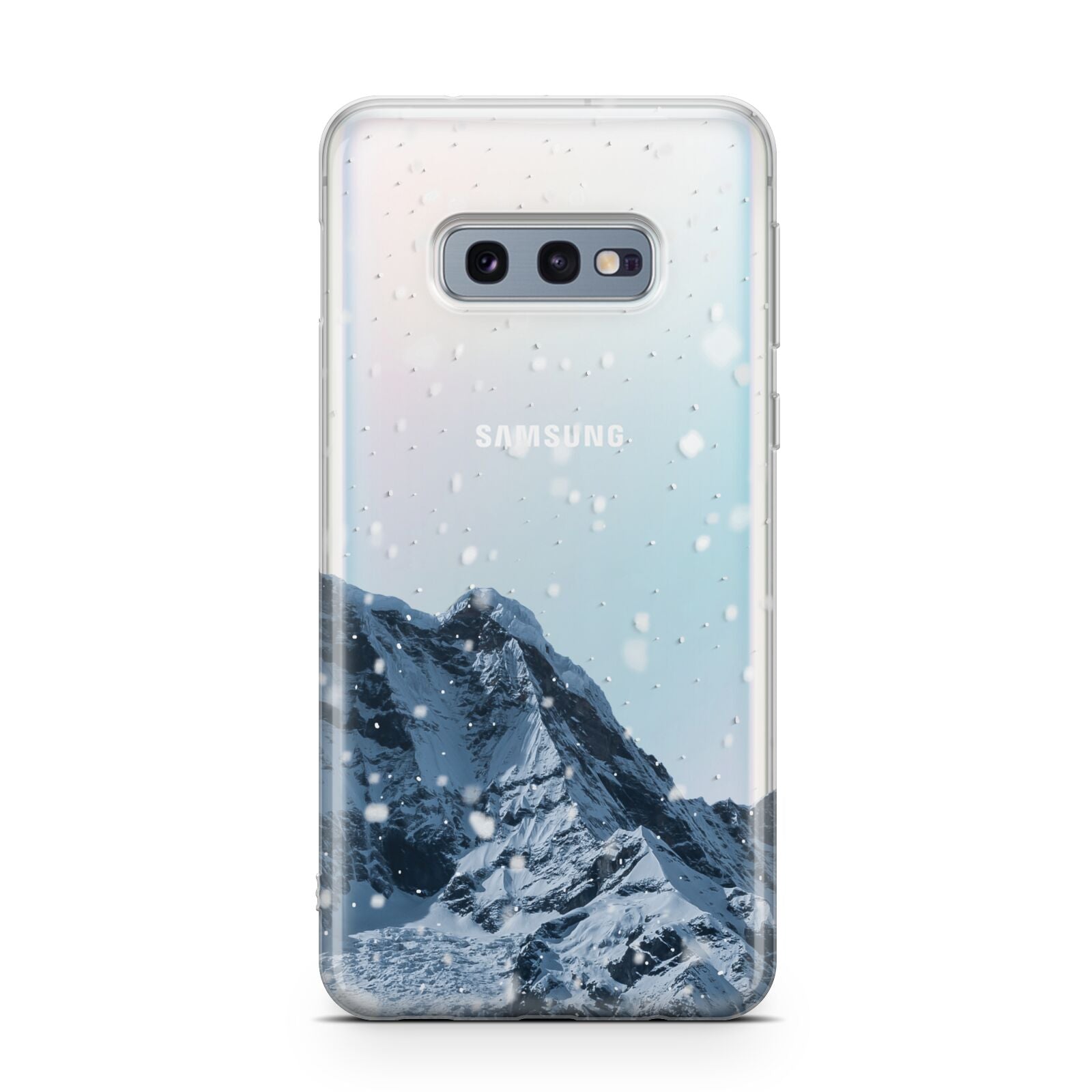 Mountain Snow Scene Samsung Galaxy S10E Case