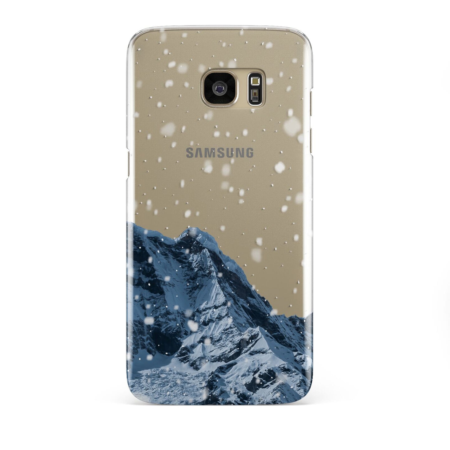 Mountain Snow Scene Samsung Galaxy S7 Edge Case