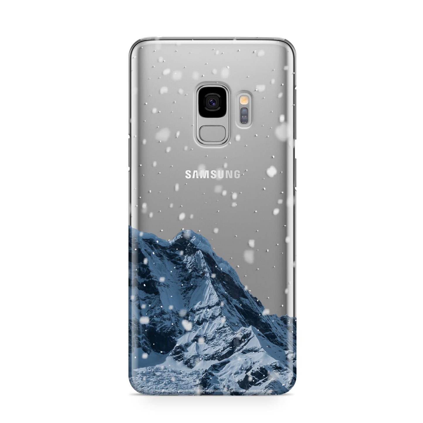 Mountain Snow Scene Samsung Galaxy S9 Case