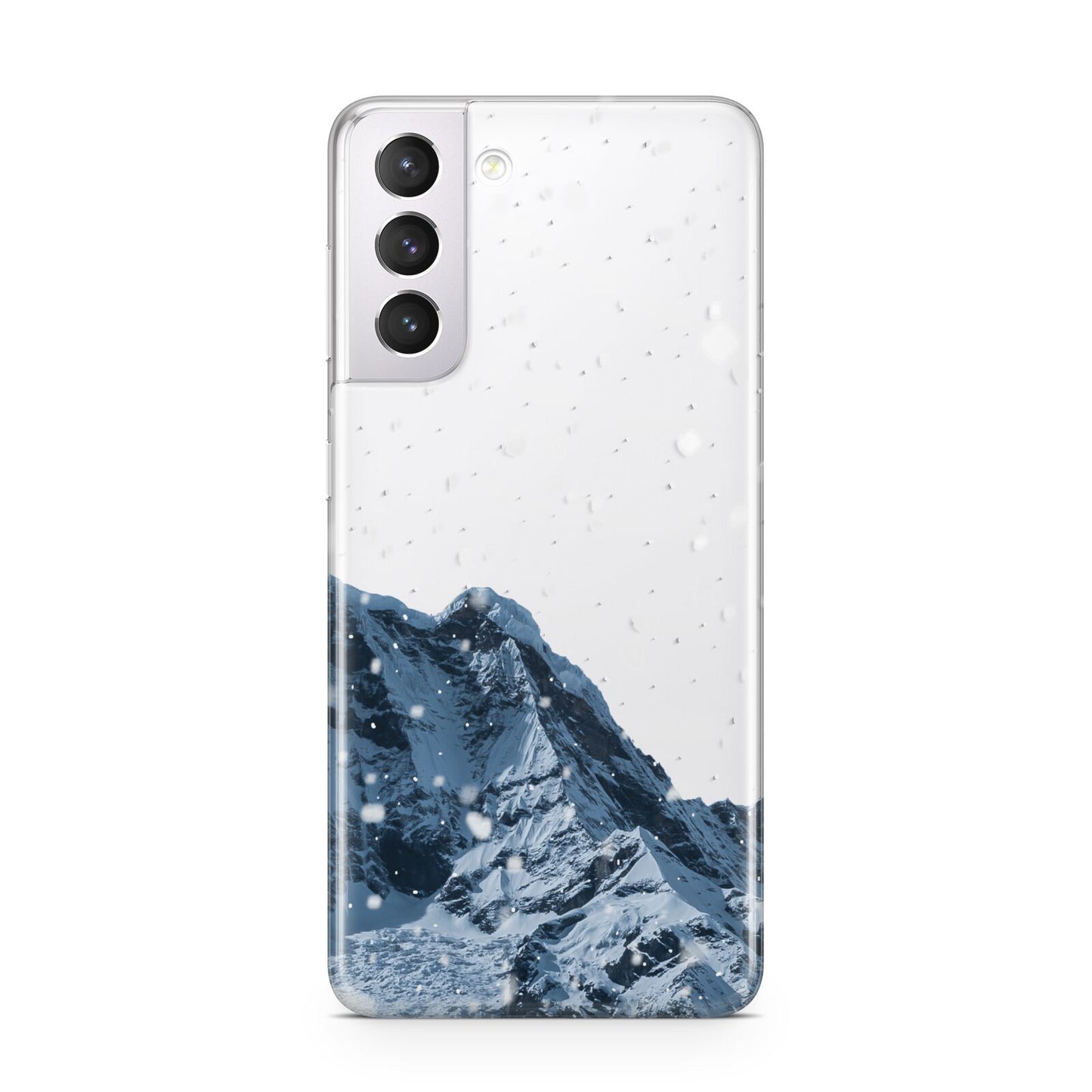 Mountain Snow Scene Samsung S21 Case