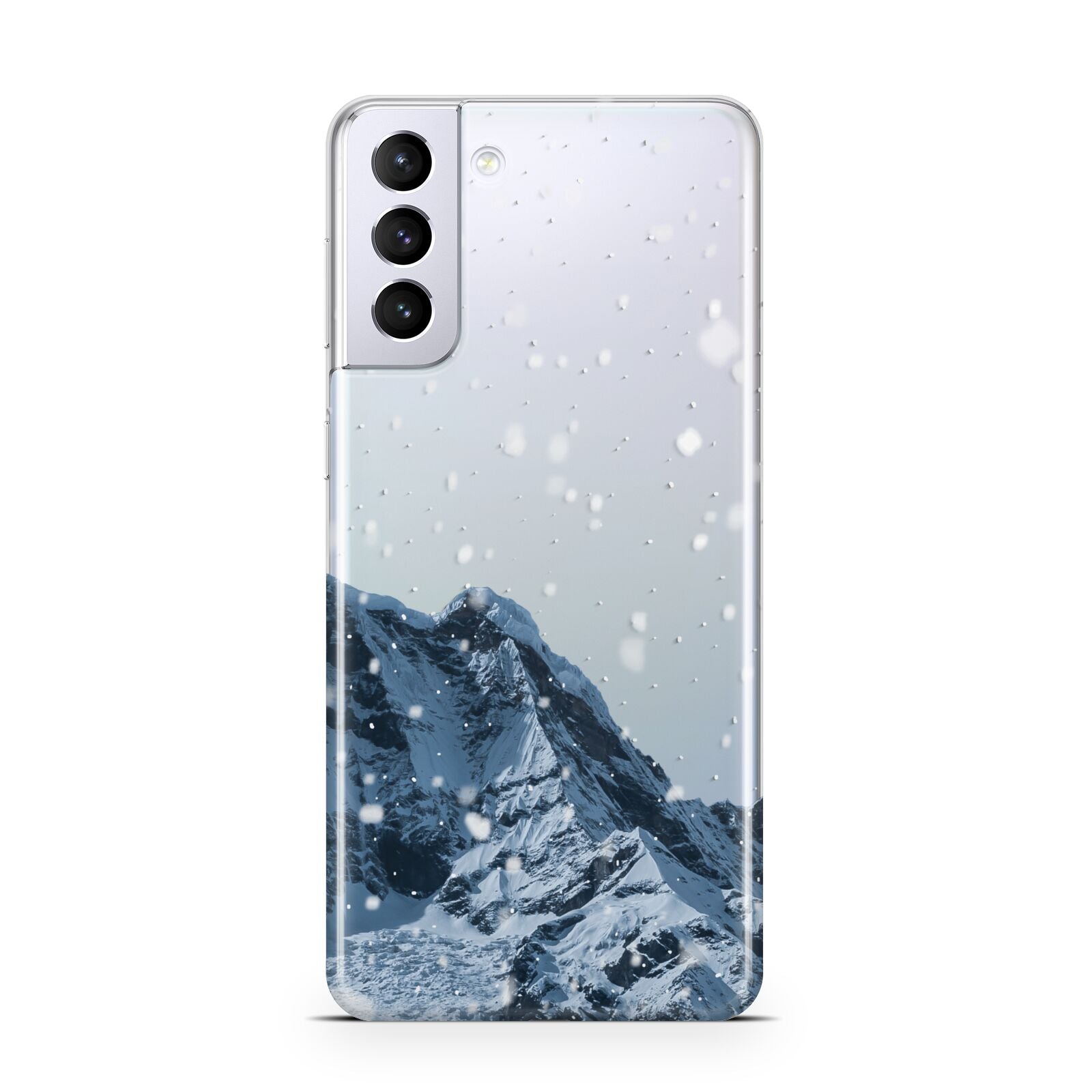 Mountain Snow Scene Samsung S21 Plus Case