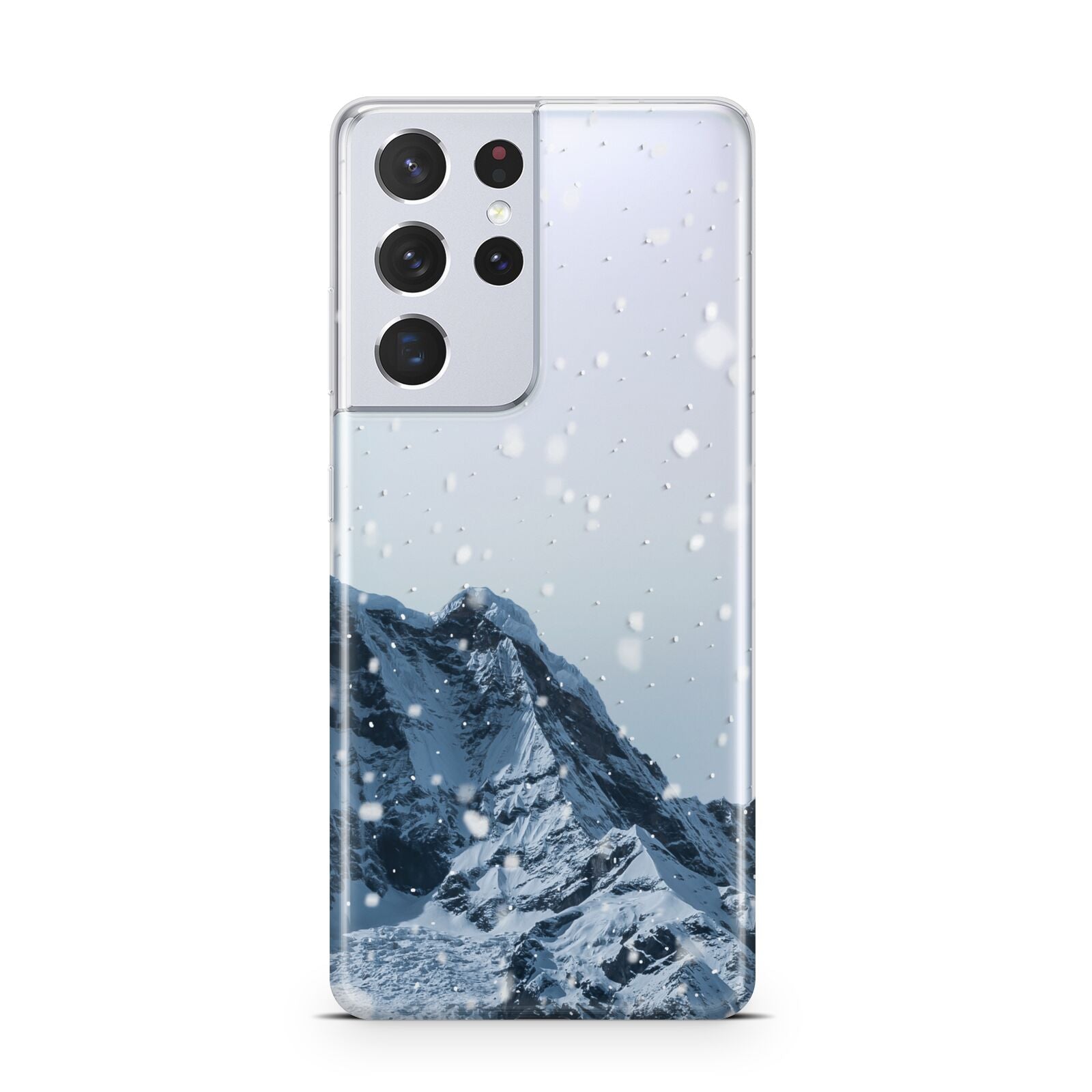 Mountain Snow Scene Samsung S21 Ultra Case