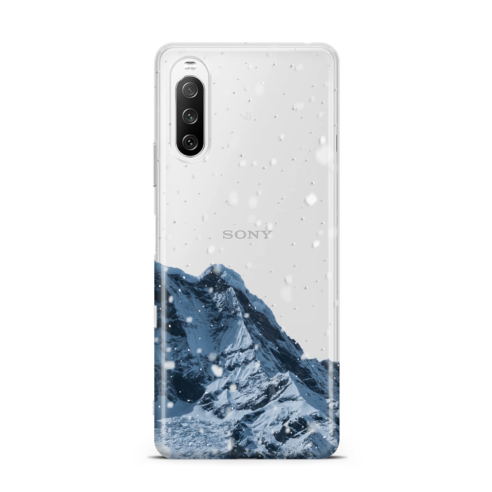 Mountain Snow Scene Sony Xperia 10 III Case