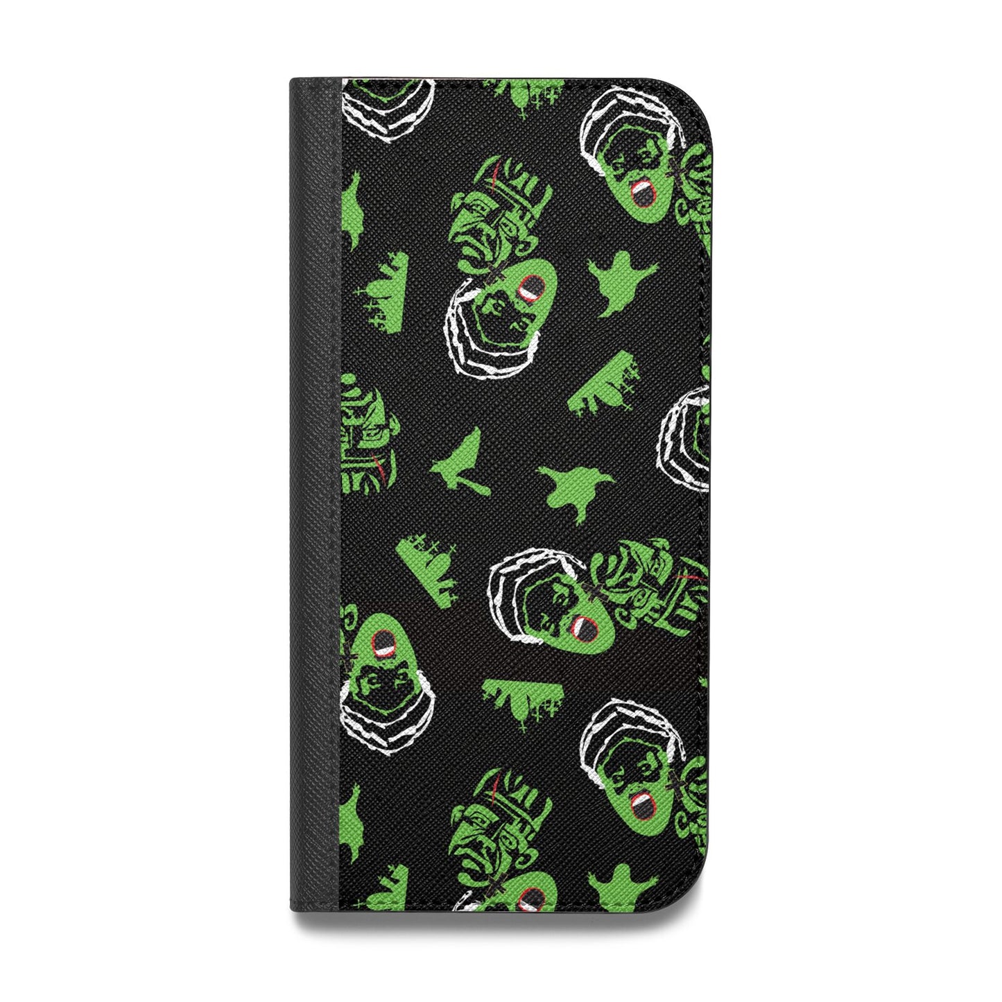 Movie Monster Vegan Leather Flip iPhone Case