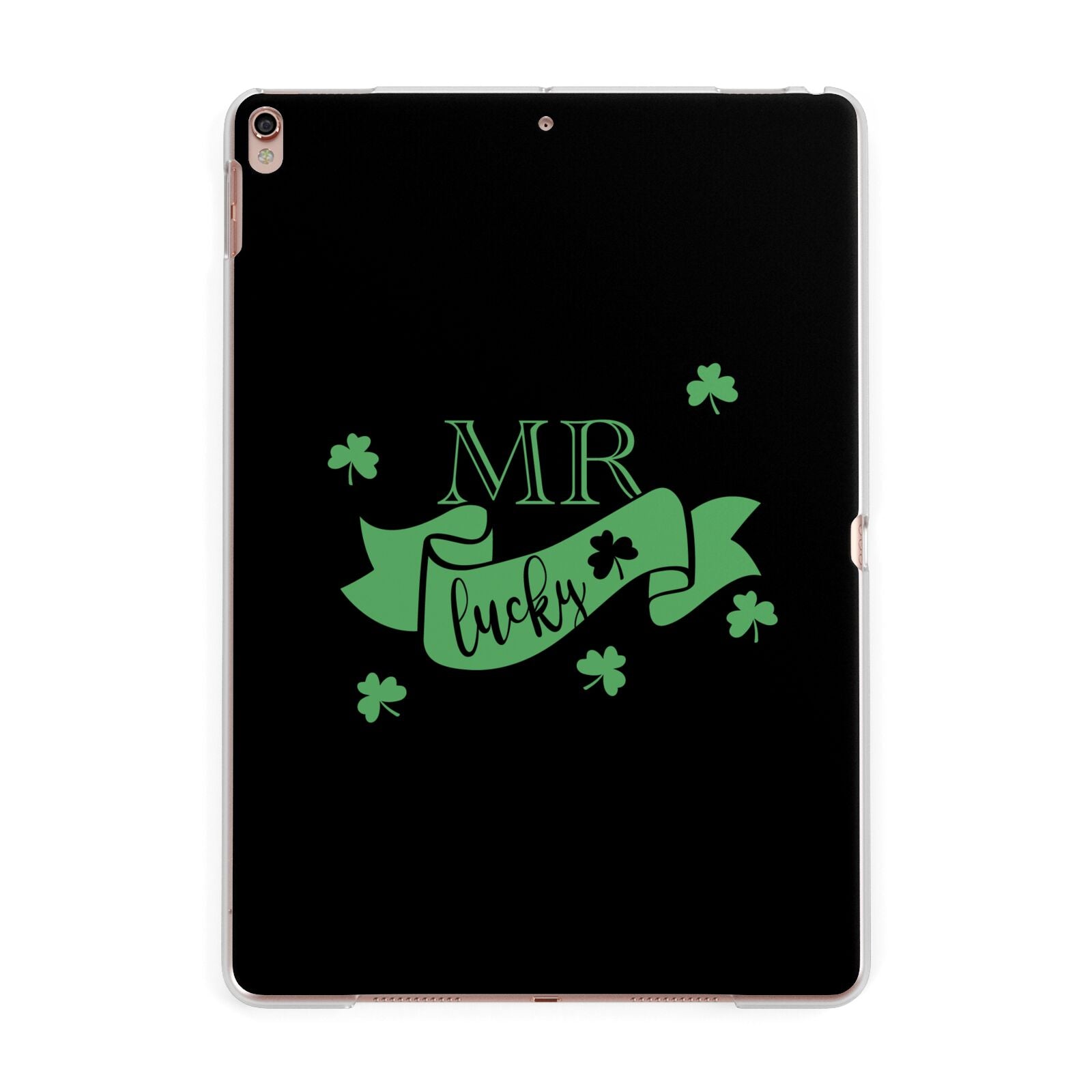 Mr Lucky Apple iPad Rose Gold Case