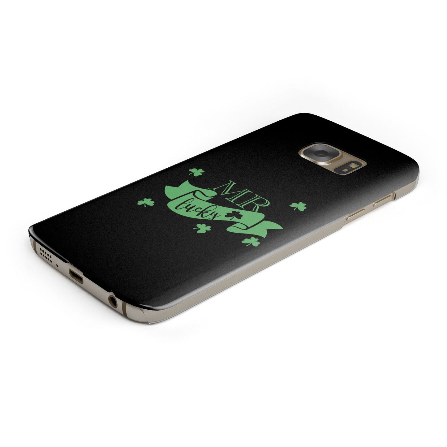 Mr Lucky Samsung Galaxy Case Bottom Cutout