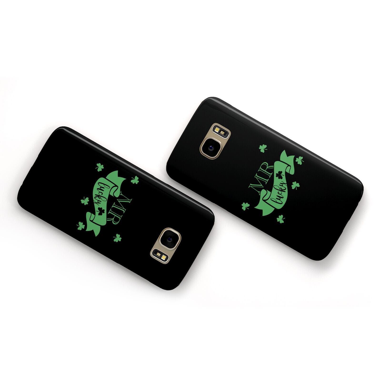 Mr Lucky Samsung Galaxy Case Flat Overview