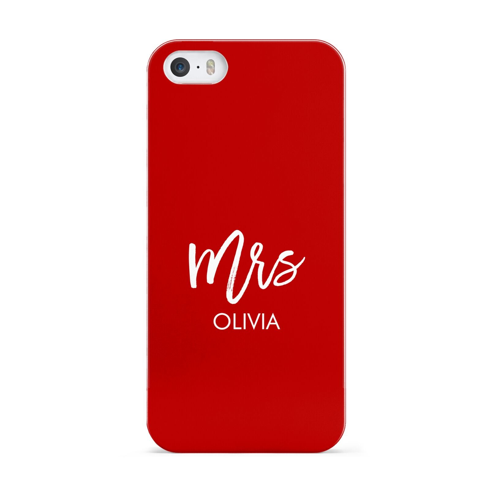 Mrs Custom Apple iPhone 5 Case