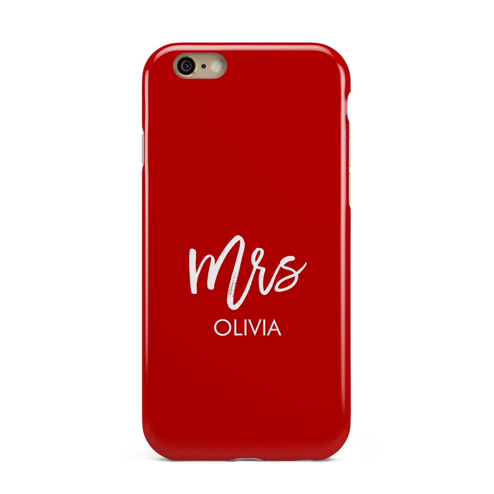 Mrs Custom Apple iPhone 6 3D Tough Case