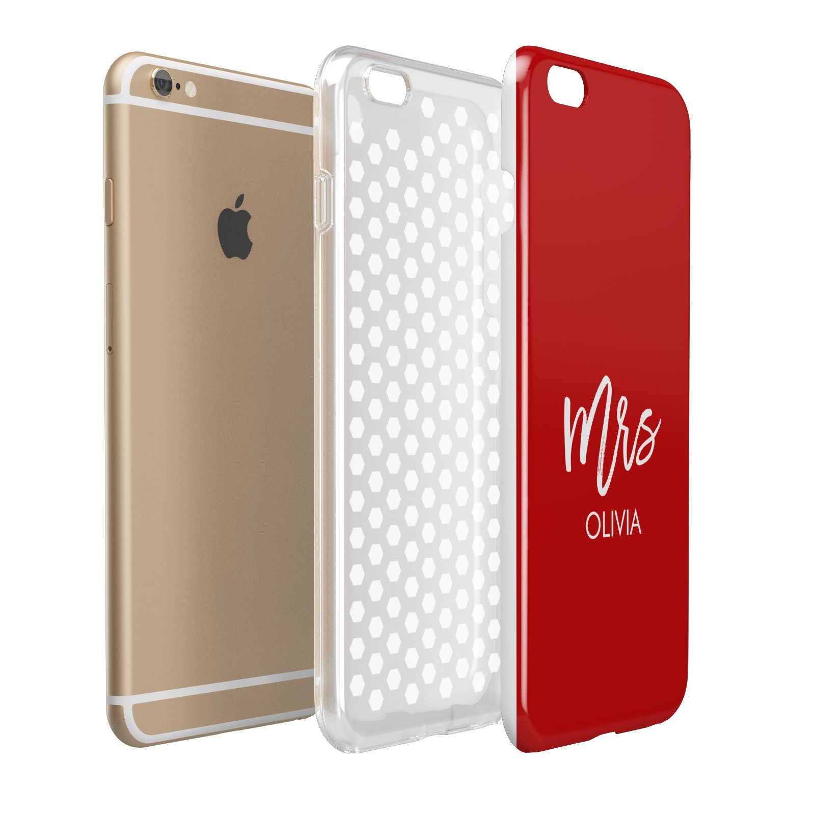 Mrs Custom Apple iPhone 6 Plus 3D Tough Case Expand Detail Image