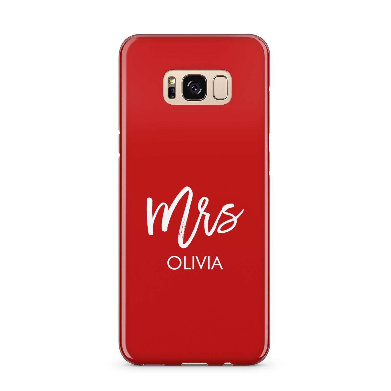 Mrs Custom Samsung Galaxy S8 Plus Case